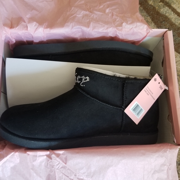Juicy Couture Shoes - JUICY COUTURE Microsuede Bootie Size 8 and 9
